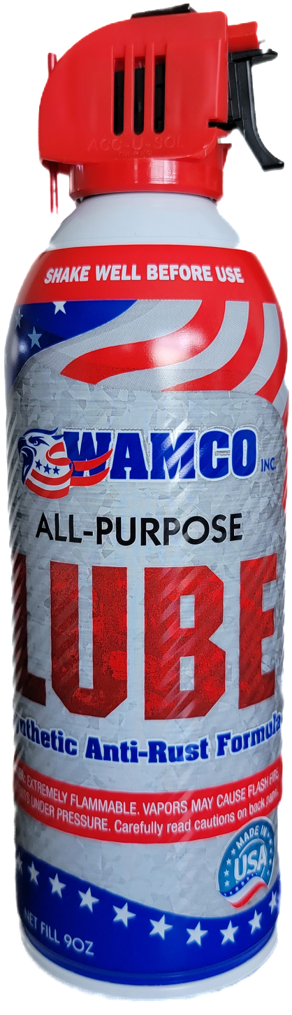 WAMCO All-Purpose LUBE 9oz NET Fill Can 3 pack case